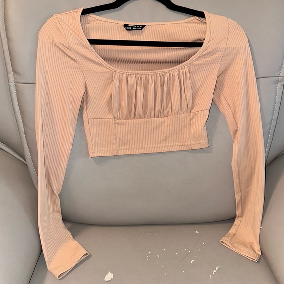SHEIN Tops - Brand New Shein Ruched Crop Top